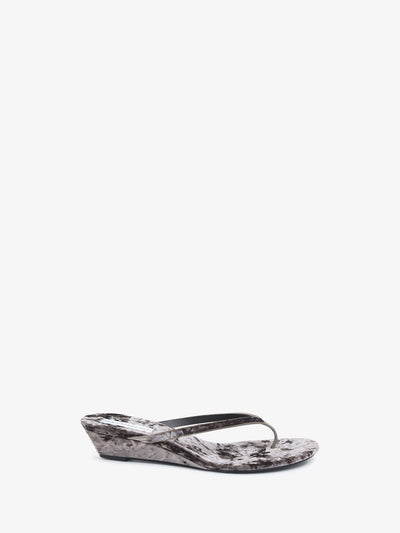 Scala Velvet Wedge