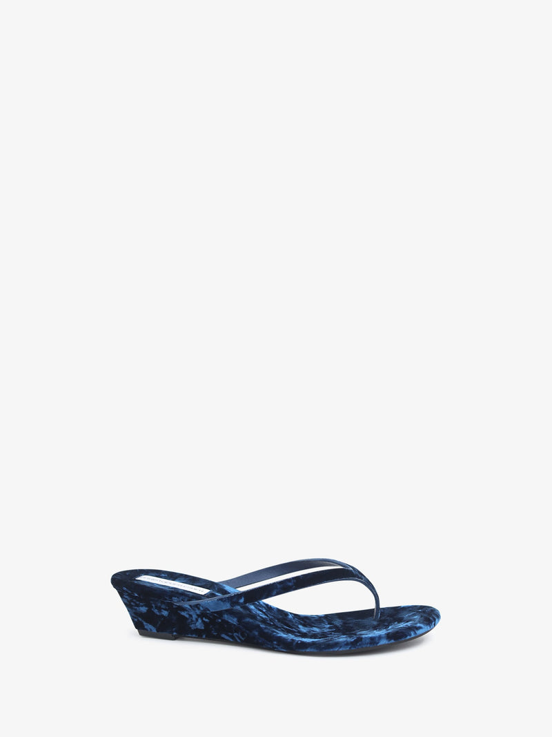 Scala Velvet Wedge - Image 1