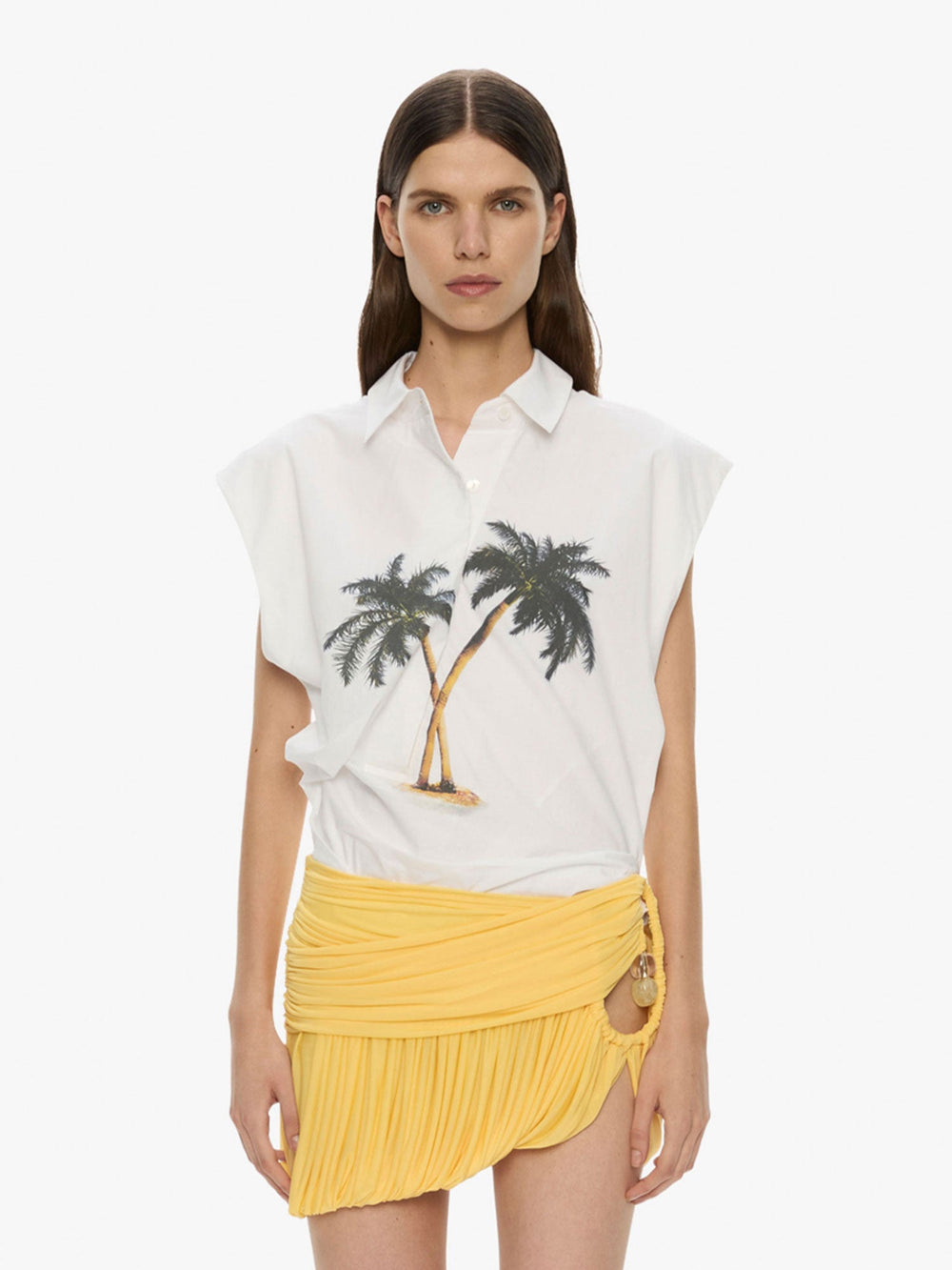 Mirage Palm Tornado Sleeveless Shirt