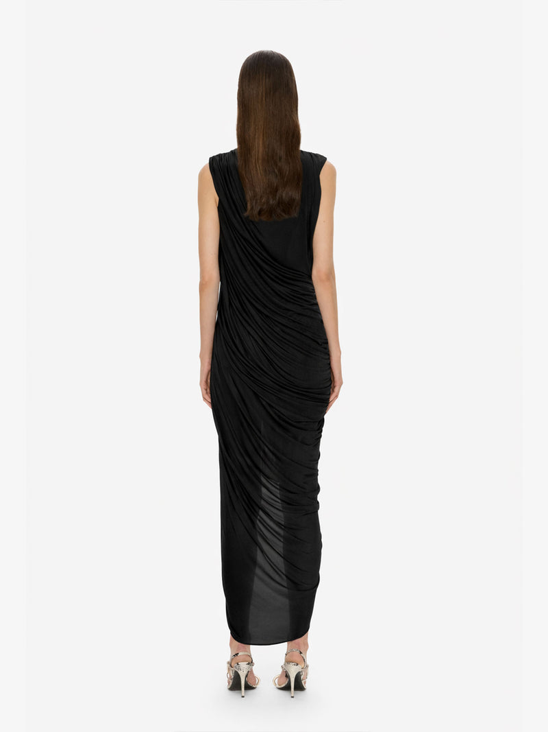 Ripple Crystal Plunge Dress - Image 3