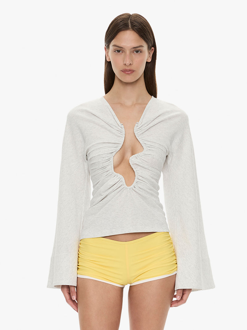 Salacia Ruched Long Sleeve Top - Image 1