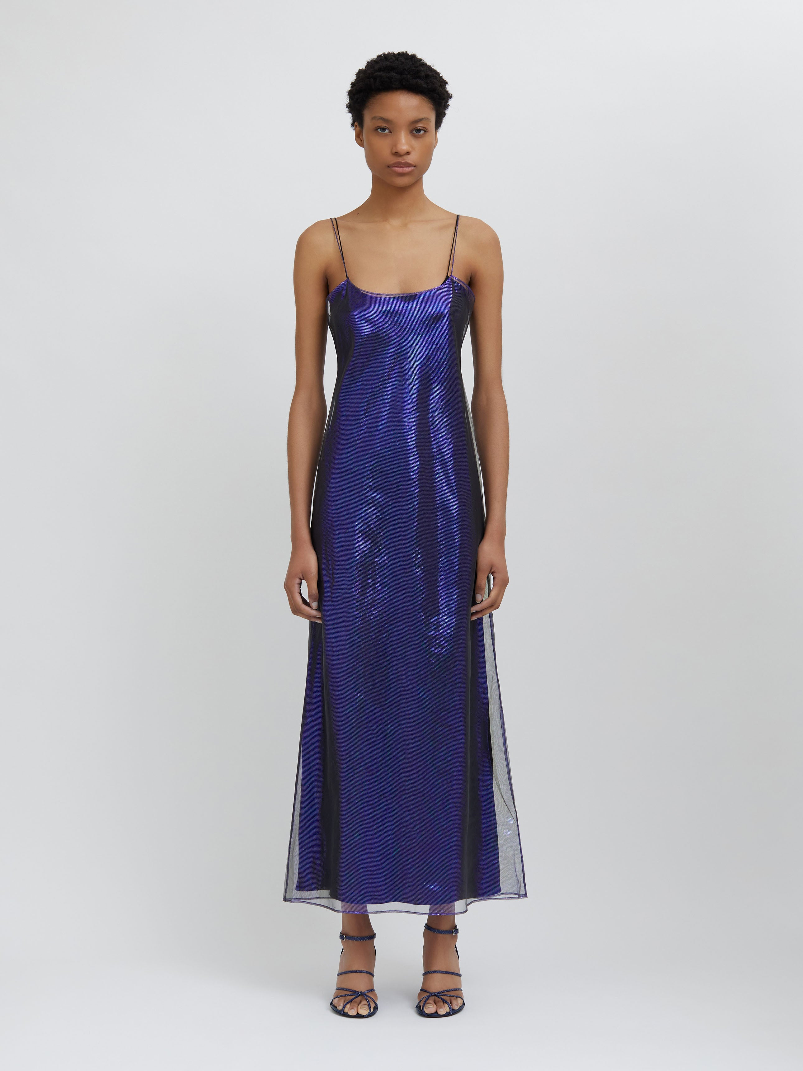 Iridescent Slip Dress