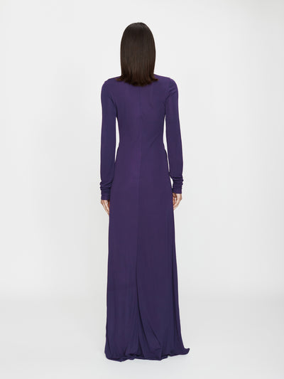 Arced Palm Long Sleeve Dress