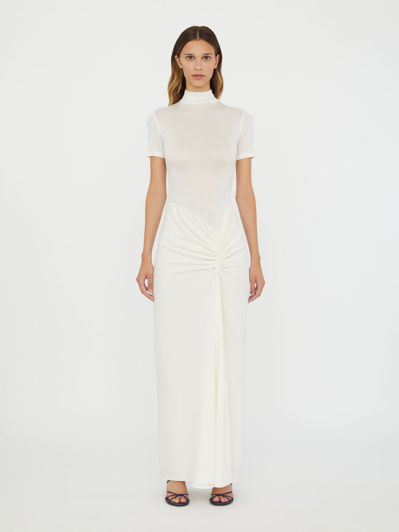 Fusion Ruched Tee Gown