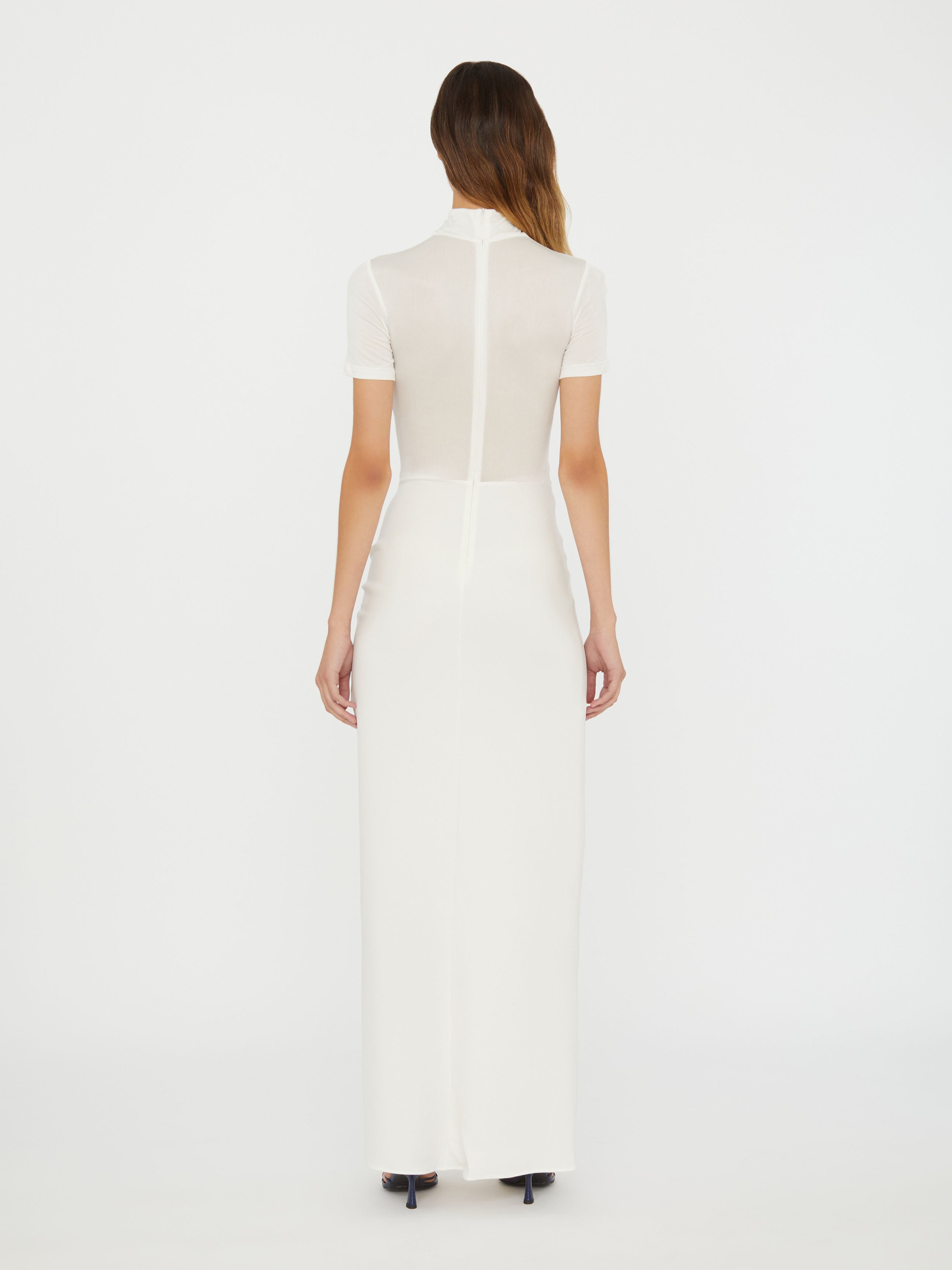 Fusion Ruched Tee Gown