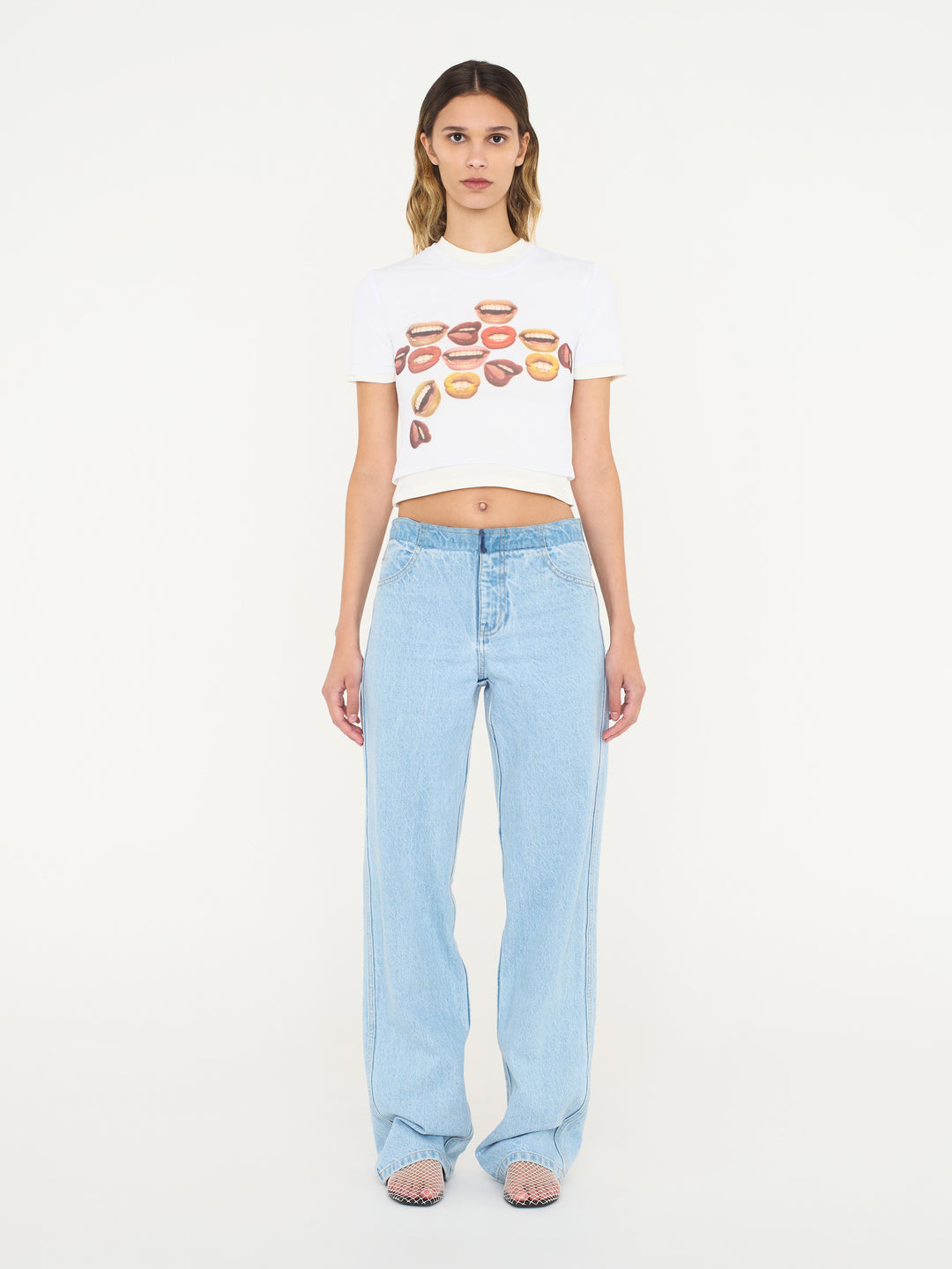 Chatter Sheer Overlay Tee