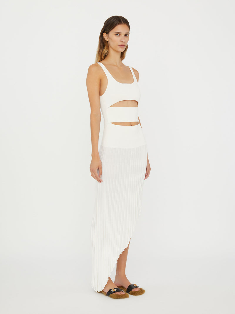 Slash Asymmetric Tank Dress - Image 3