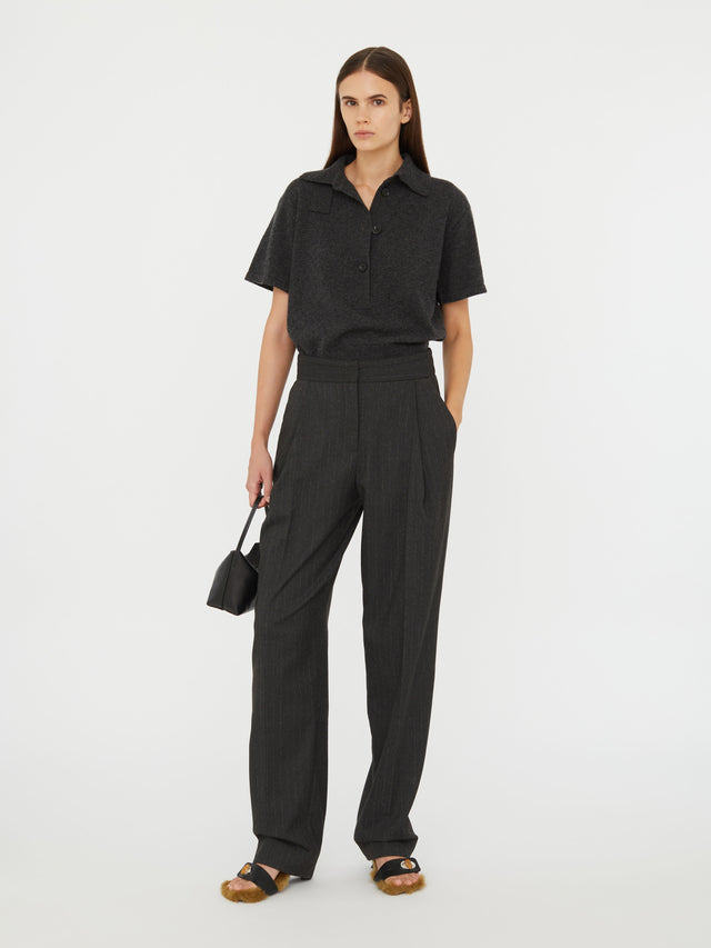 Cuffed Tailored Trouser