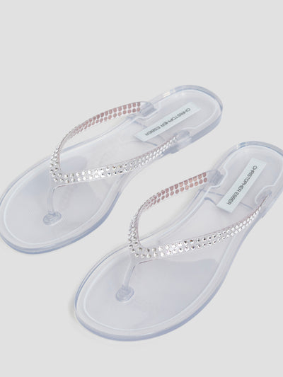 Jo Crystal Flip Flop