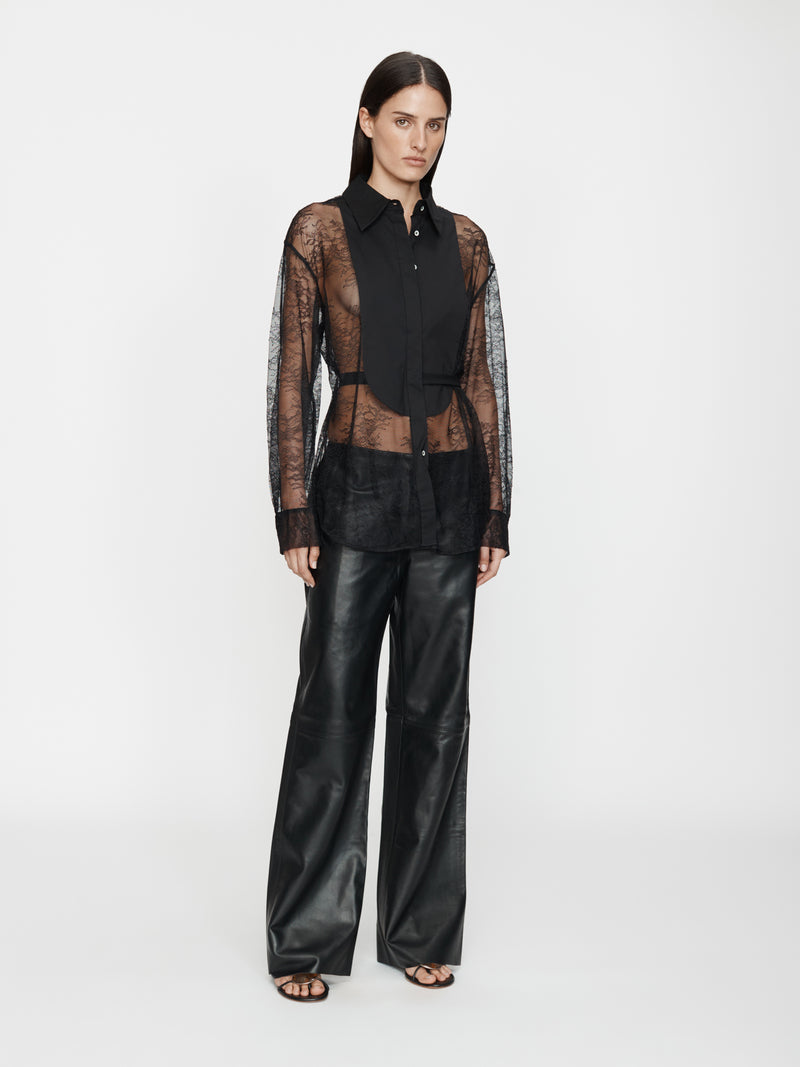 Lace Tux Shirt - Image 4