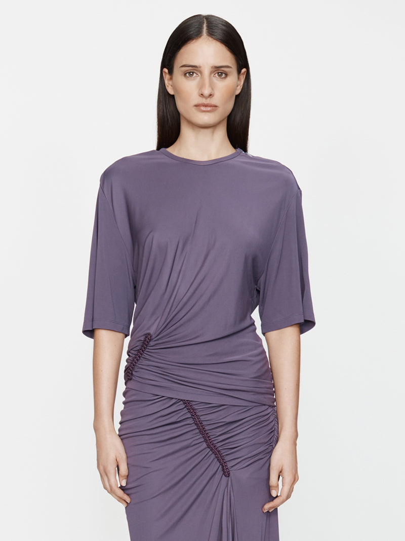 Shibari Jersey Ruche Tee - Image 1