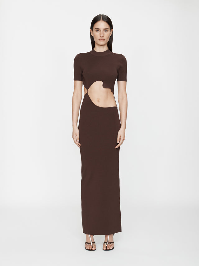 Maparadita Lattice Separation Dress