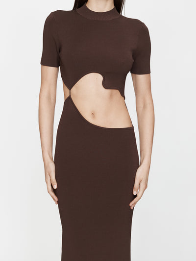 Maparadita Lattice Separation Dress