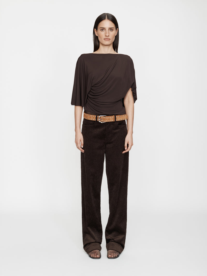 Fluted Jersey Top - Image 3