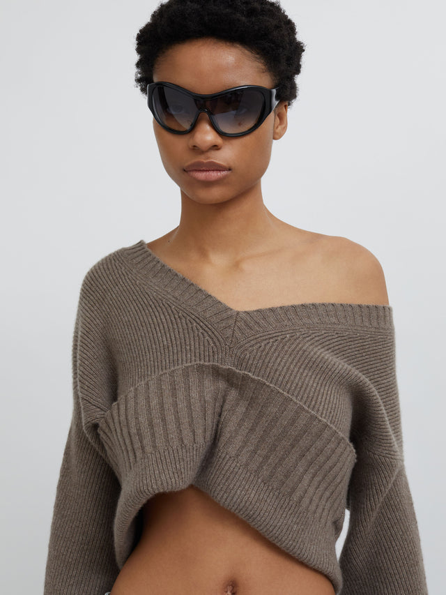 Cashmere Knit Shrug