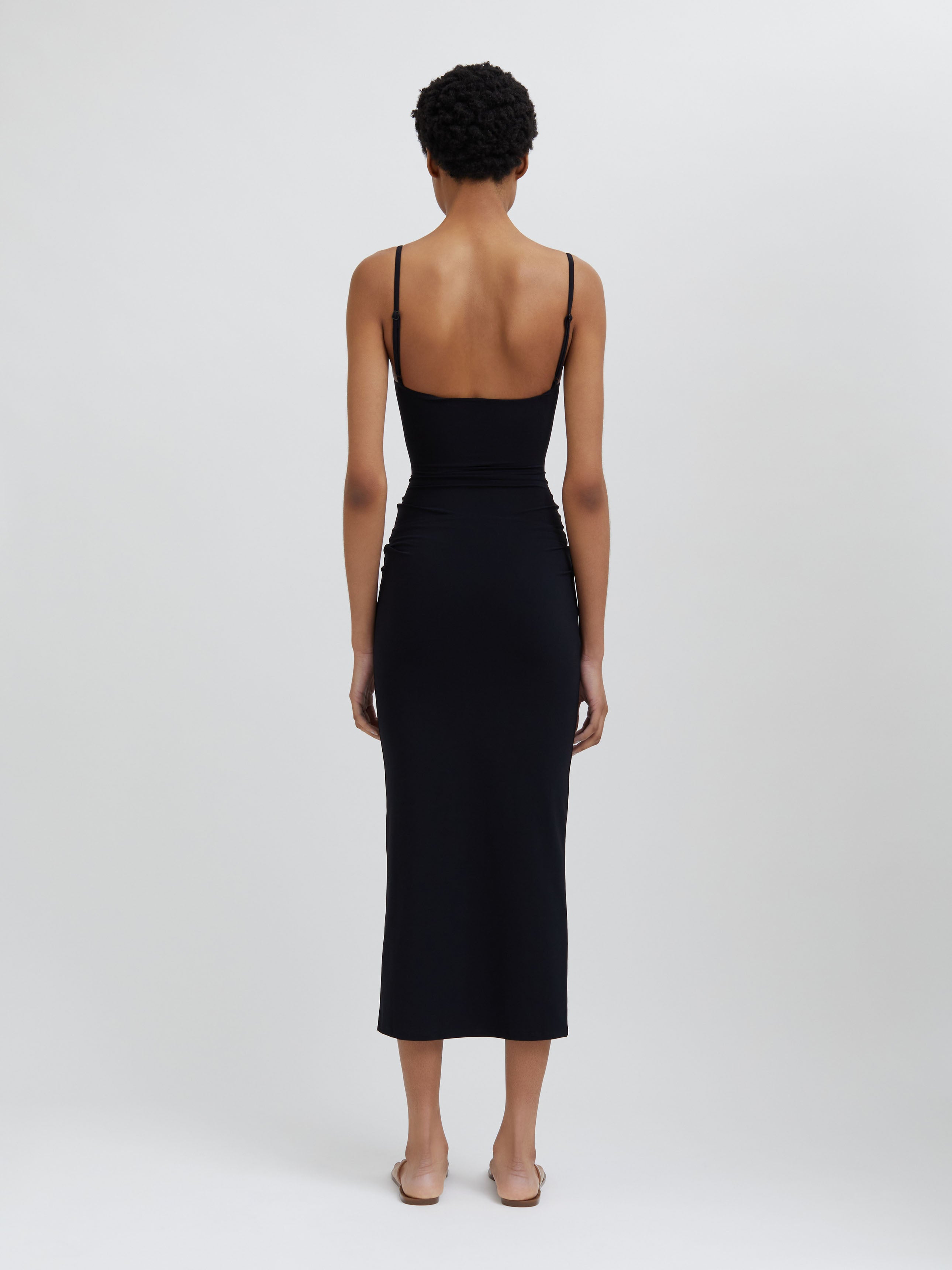 Pierced Orbit Column Dress