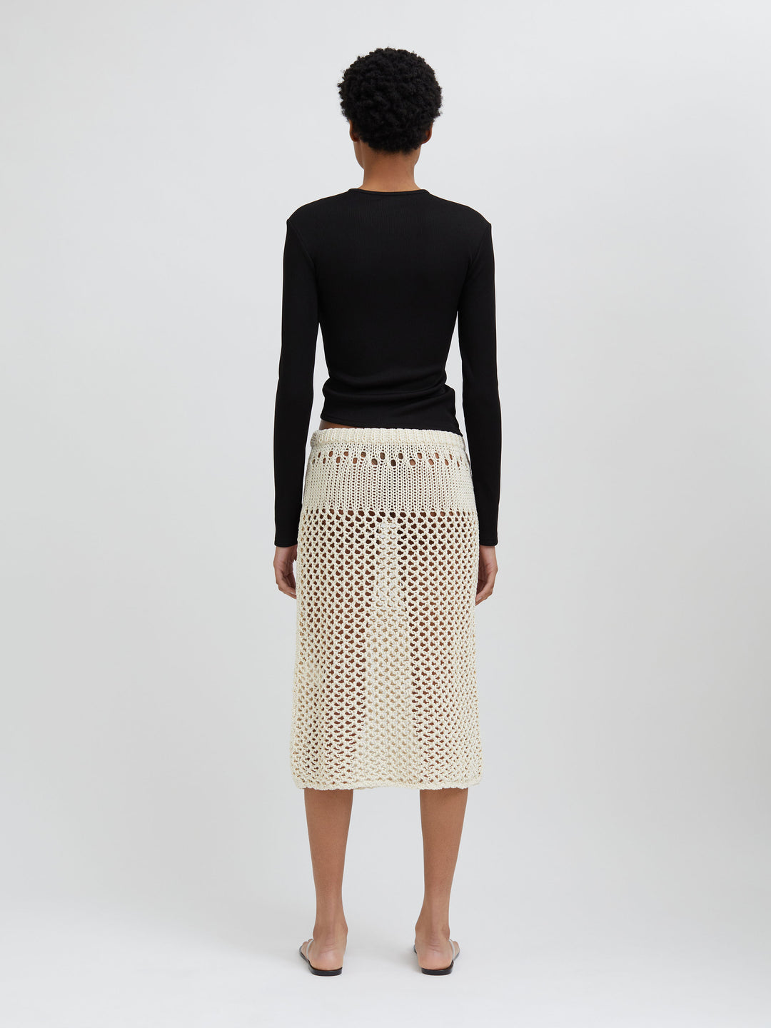 Pointelle Fractus Skirt