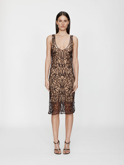 Meander Lace Tank Dress