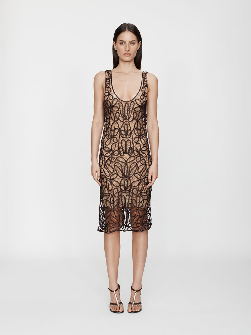 Meander Lace Tank Dress - Image 3