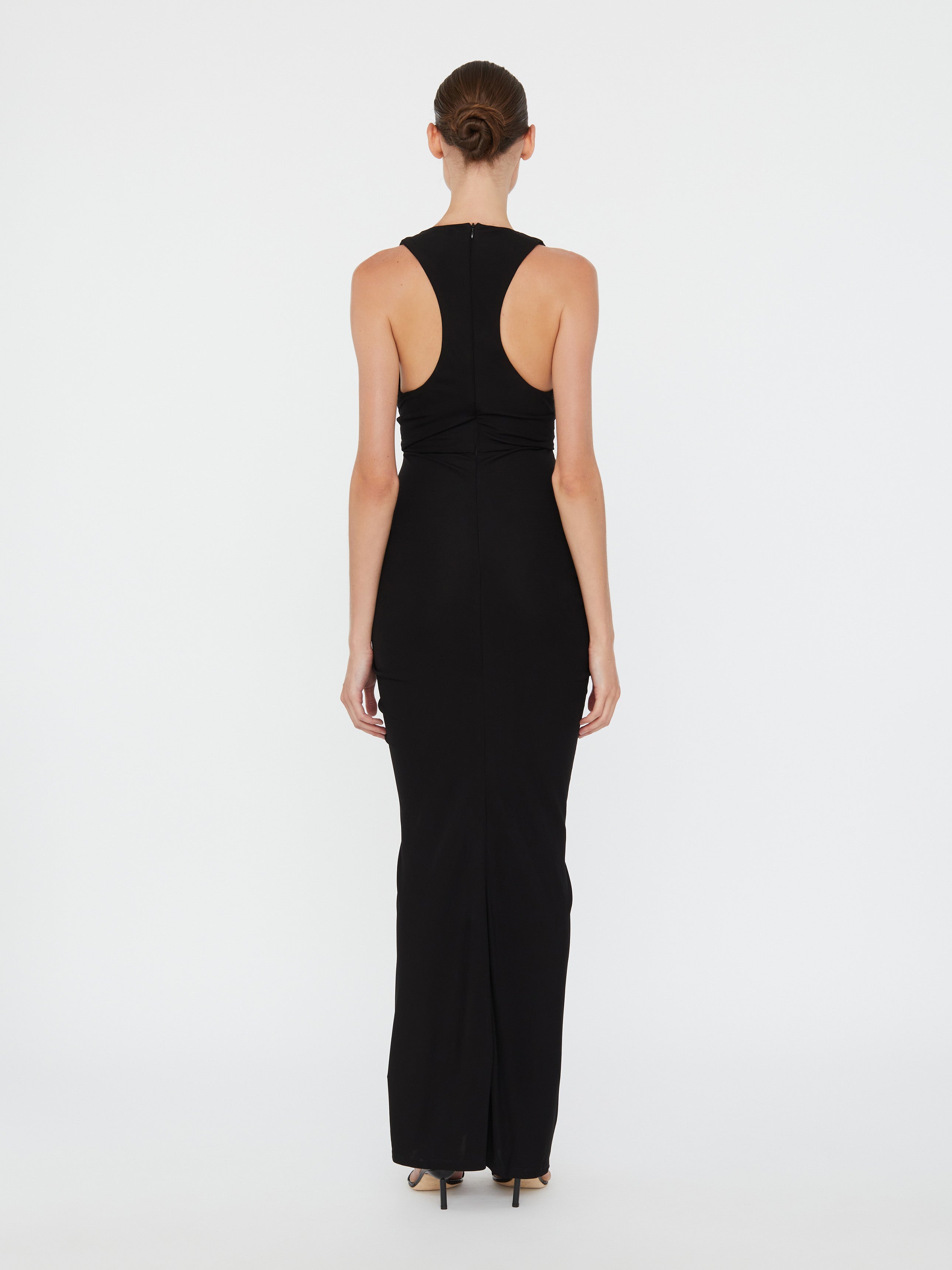 Vivenda Drape Front Dress