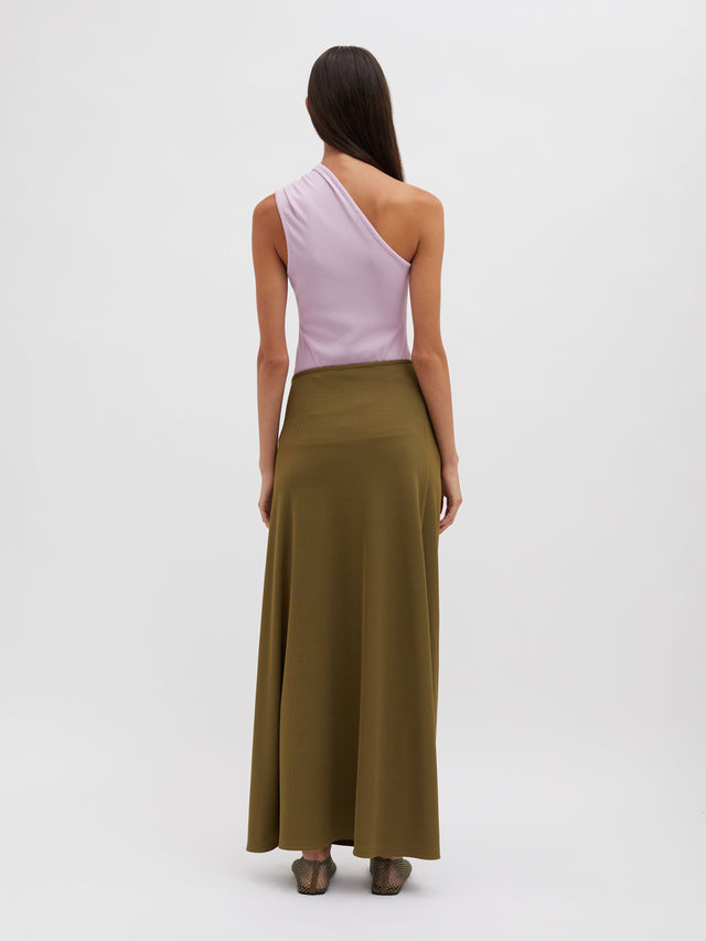 Tri Crystal Stone Shoulder Tank