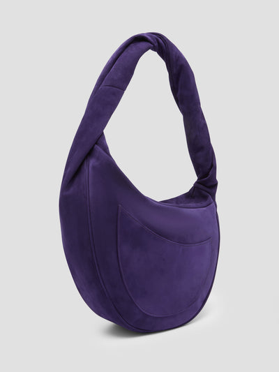 Margot Suede Hobo Bag