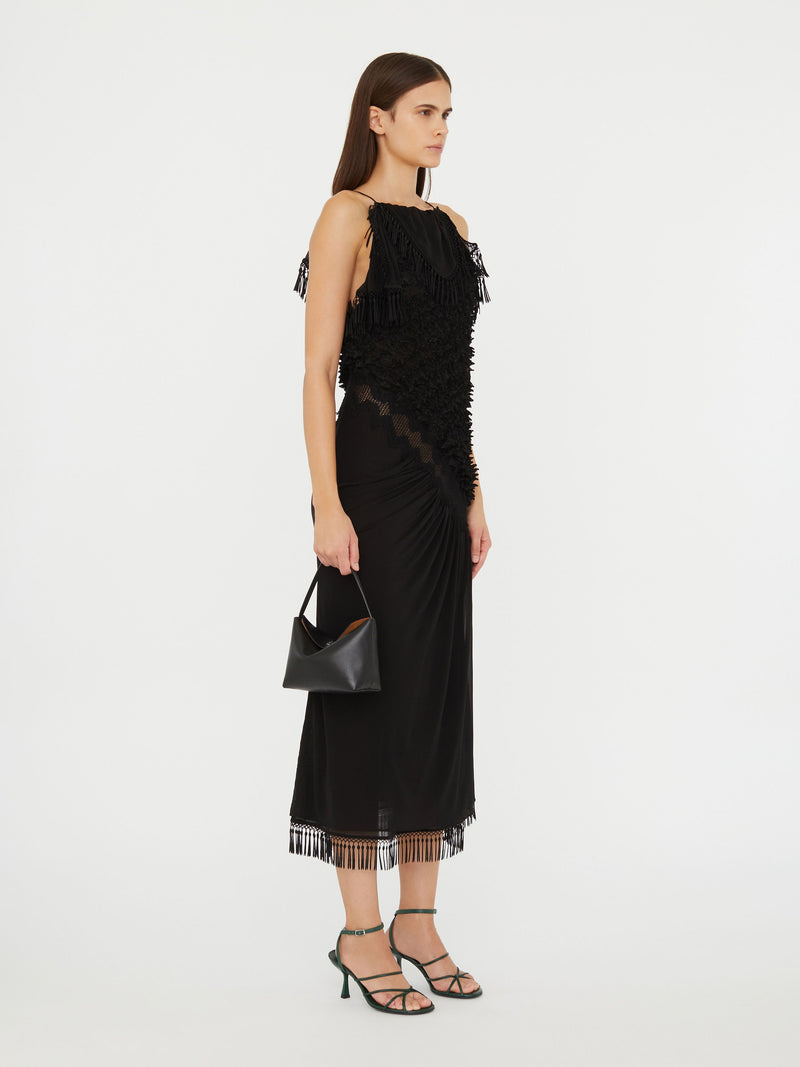 Urchin Knit Drape Dress - Image 2