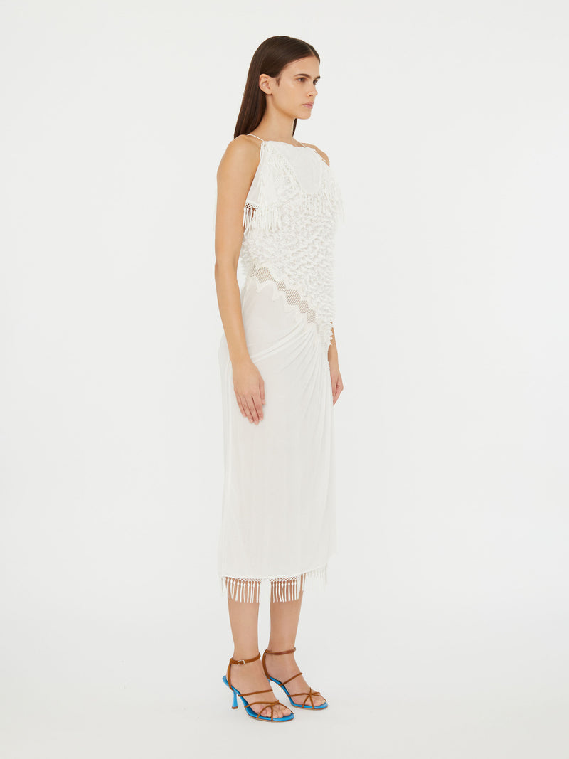 Urchin Knit Drape Dress - Image 2
