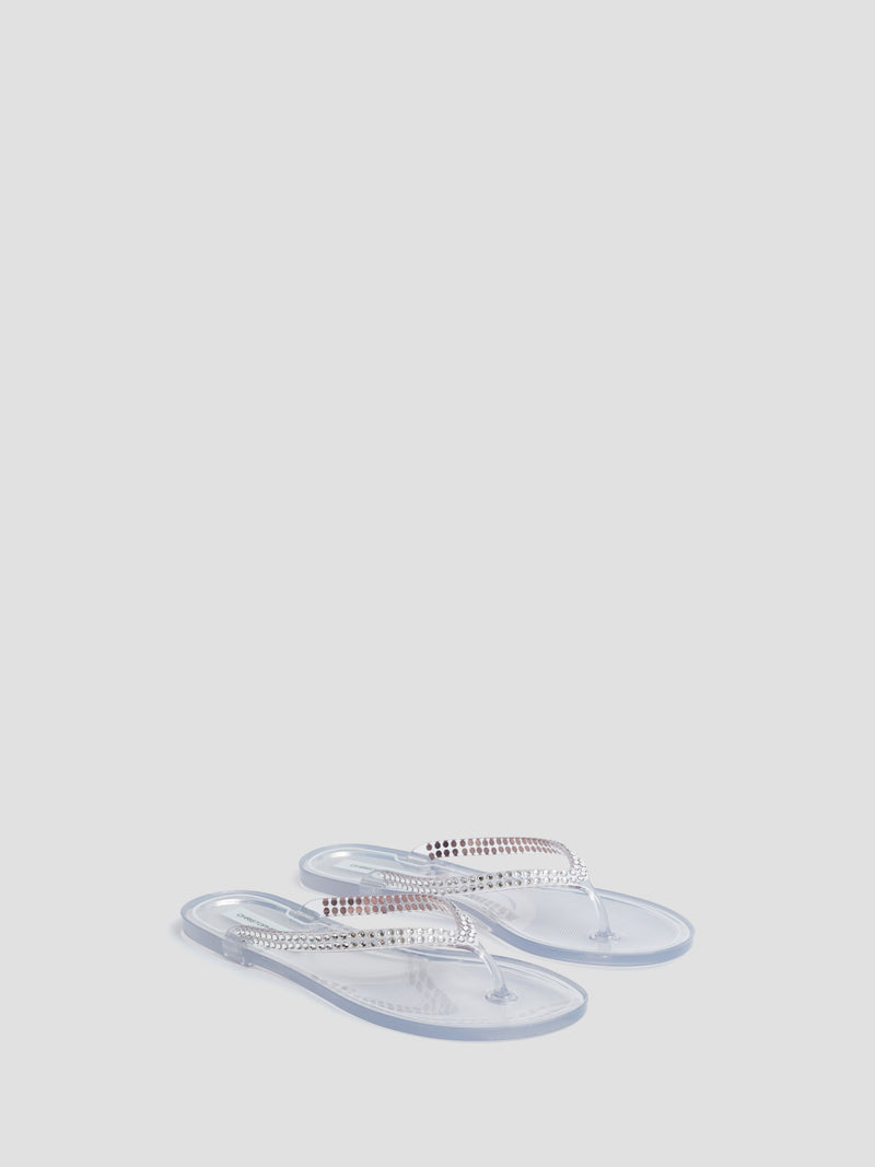 Jo Crystal Flip Flop