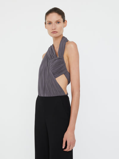 Swept Drape Bodysuit