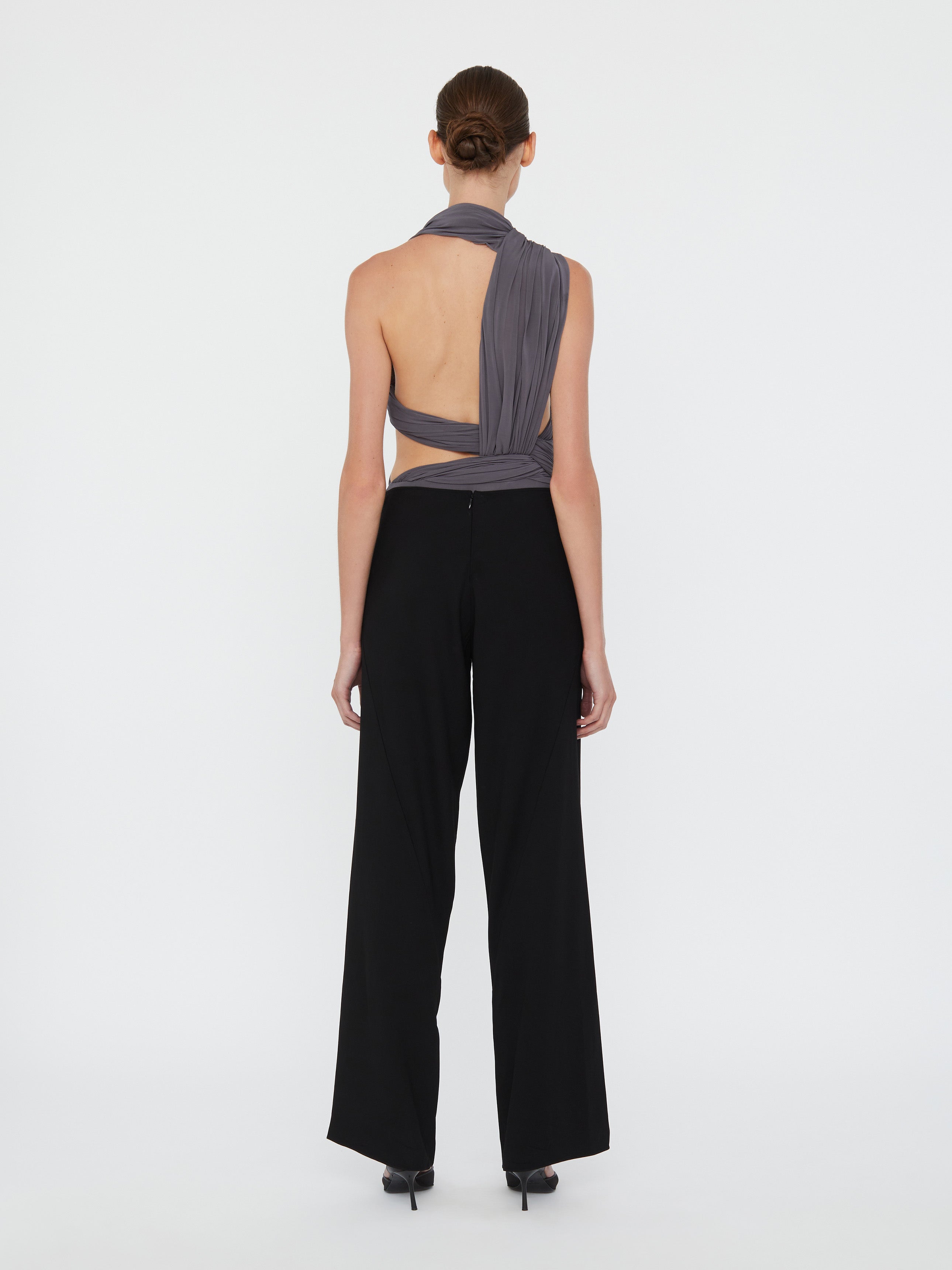 Swept Drape Bodysuit