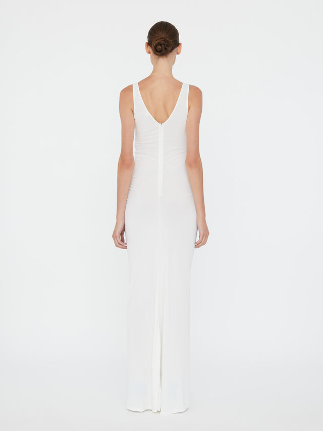 Salacia Jersey Drape Dress