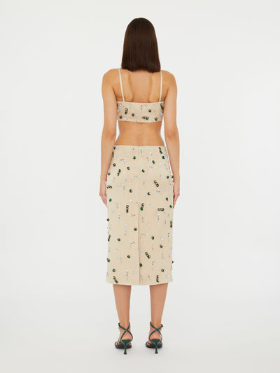 Embla Beaded Midi Skirt