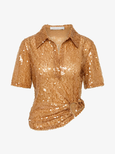 Illuminate Sequin Polo