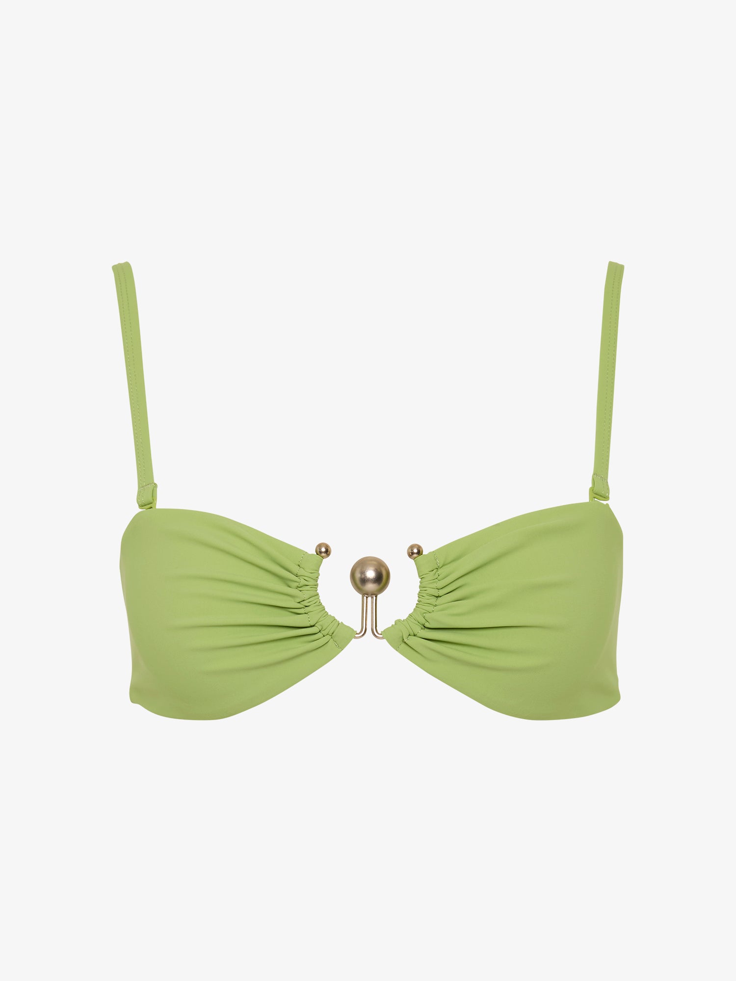 Ruched Prong Bandeau