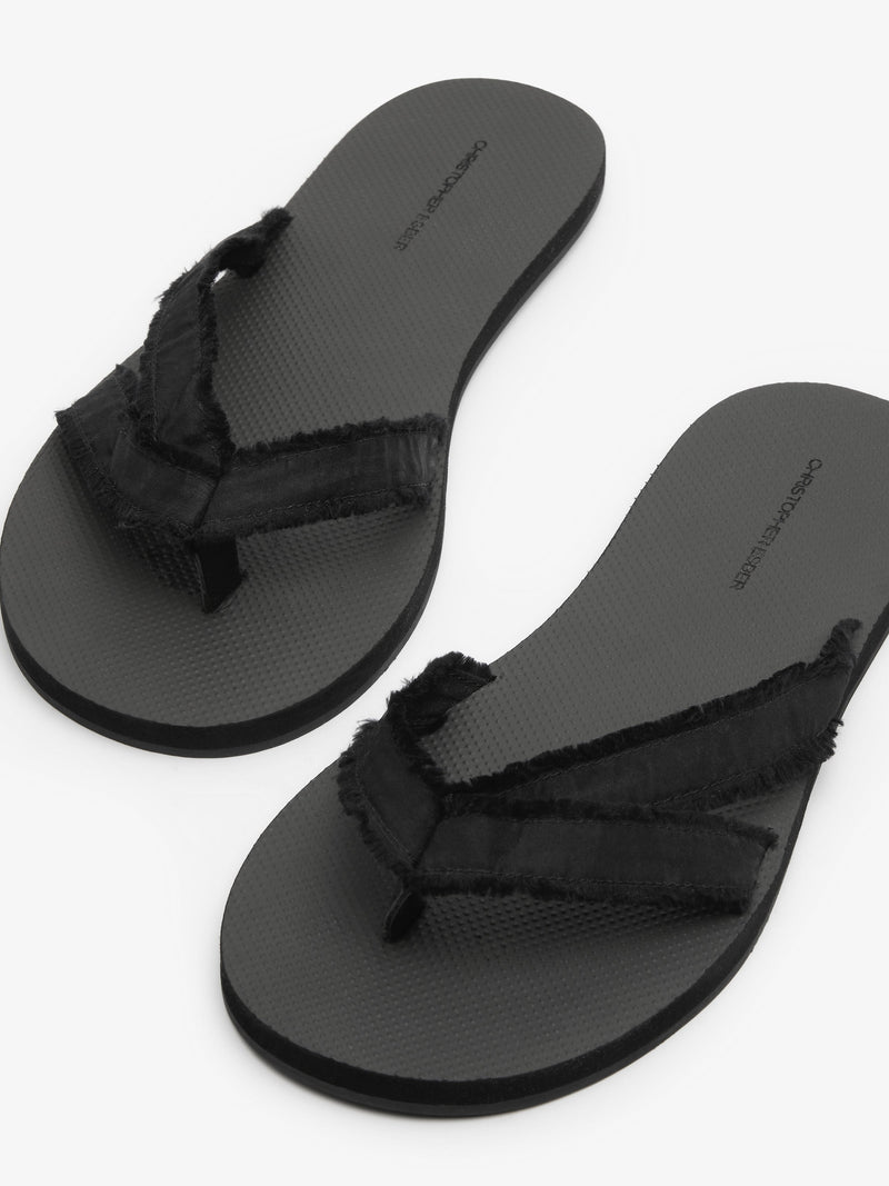 Freya Silk Flip Flop - Image 3