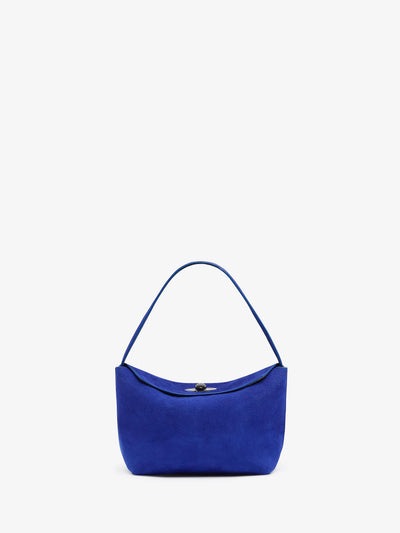 Turnlock Suede Mini Bag