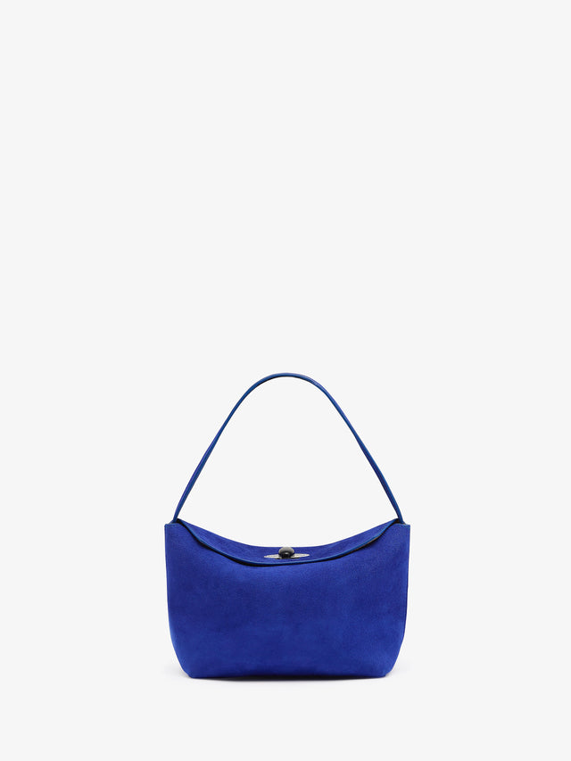 Turnlock Suede Mini Bag