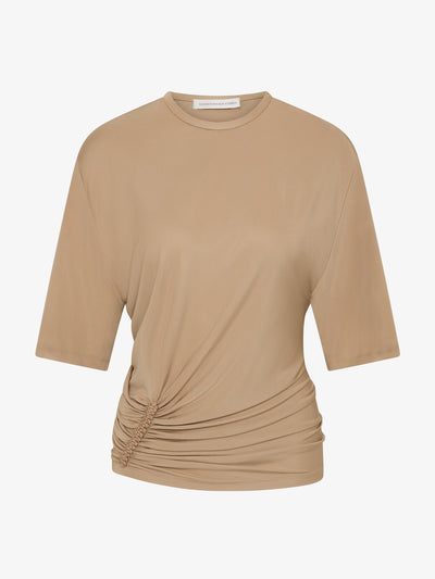 Shibari Jersey Ruche Tee