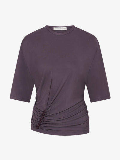 Shibari Jersey Ruche Tee