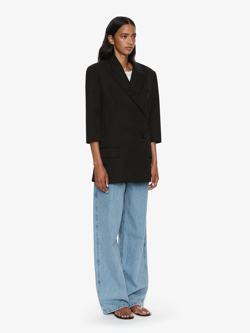 Didion Tailored Crop Sleeve Blazer - Image 2