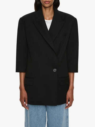 Didion Tailored Crop Sleeve Blazer