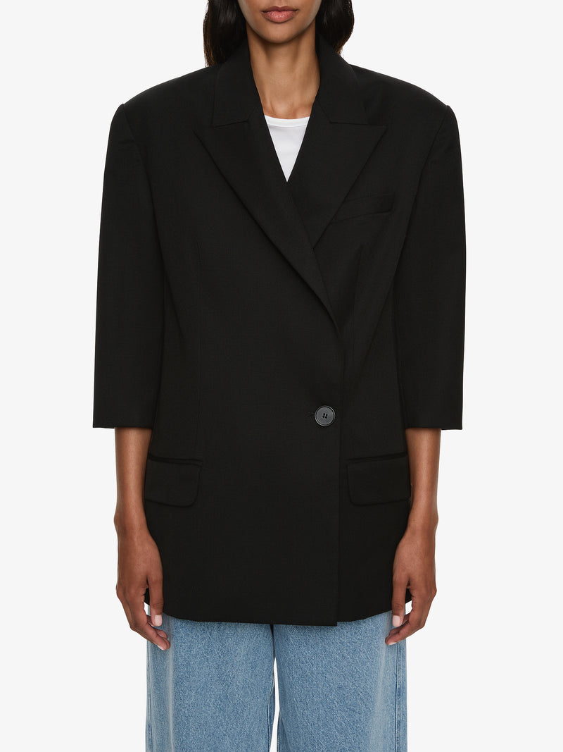 Didion Tailored Crop Sleeve Blazer - Image 3