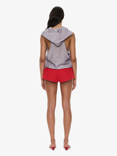 Piled Hooded Top