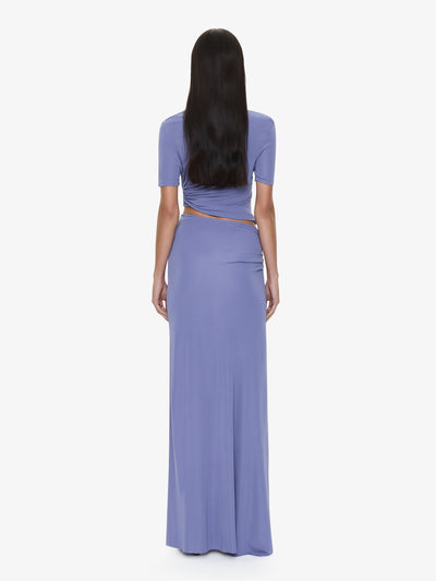 Bezel Quartz Ruched Tee