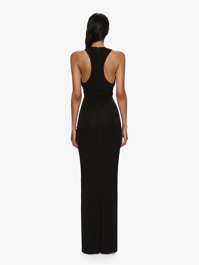 Vivenda Drape Front Dress