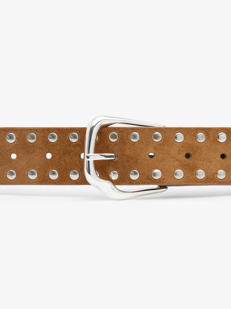 Maverick Suede Studded Belt - Image 2