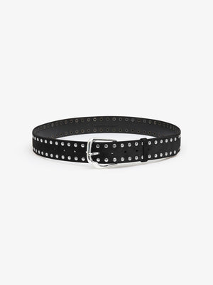 Maverick Suede Studded Belt