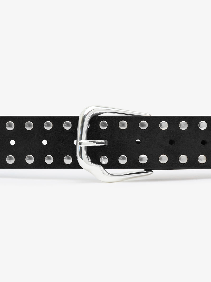 Maverick Suede Studded Belt - Image 2