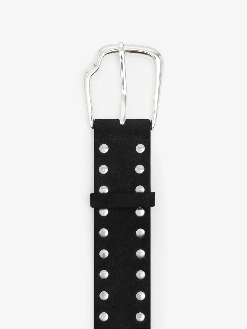 Maverick Suede Studded Belt - Image 3